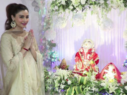Ganesh Chaturthi celebrations at Daisy Shah’s house