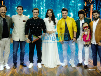 Govinda and Varun Sharma snapped promoting 'Fry Day' on the sets of India’s Best Dramebaaz