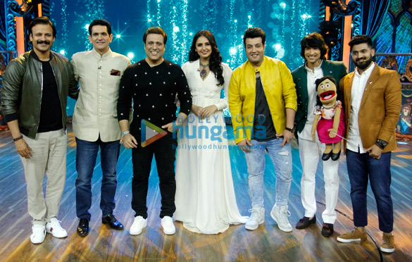 Govinda and Varun Sharma snapped promoting ‘Fry Day’ on the sets of India’s Best Dramebaaz