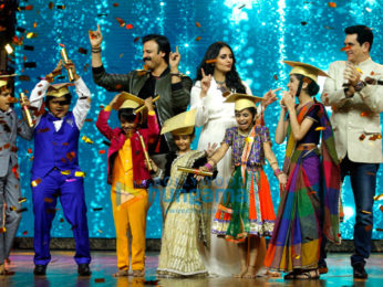 Govinda and Varun Sharma snapped promoting 'Fry Day' on the sets of India’s Best Dramebaaz