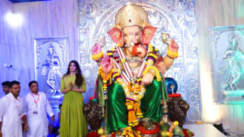 Ihana Dhillon spotted at Andheri cha Raja Ganpati pandal