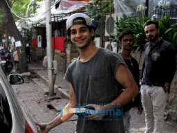 Ishaan Khatter snapped outside Kitchen Garden