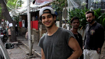 Ishaan Khatter snapped outside Kitchen Garden