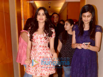 Janhvi Kapoor snapped at Nykaa launch event