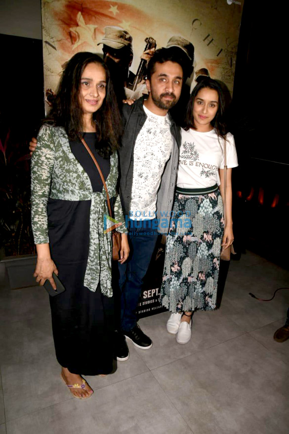 john abraham sonakshi sinha shraddha kapoor and other grace the special screening of paltan 12