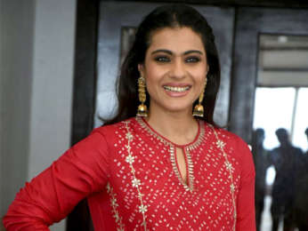 Kajol snapped during Helicopter Eela promotions