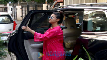 Kajol snapped in Bandra