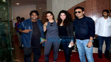 Kangana Ranaut and Ankita Lokhande spotted outside Ganesh Acharya’s studio