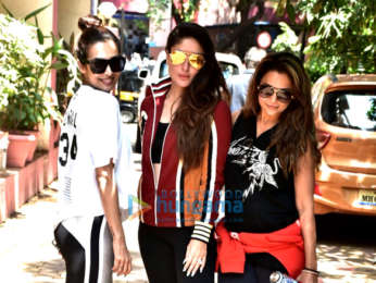 Kareena Kapoor Khan, Malaika Arora and Amrita Arora snapped after yoga session in Bandra