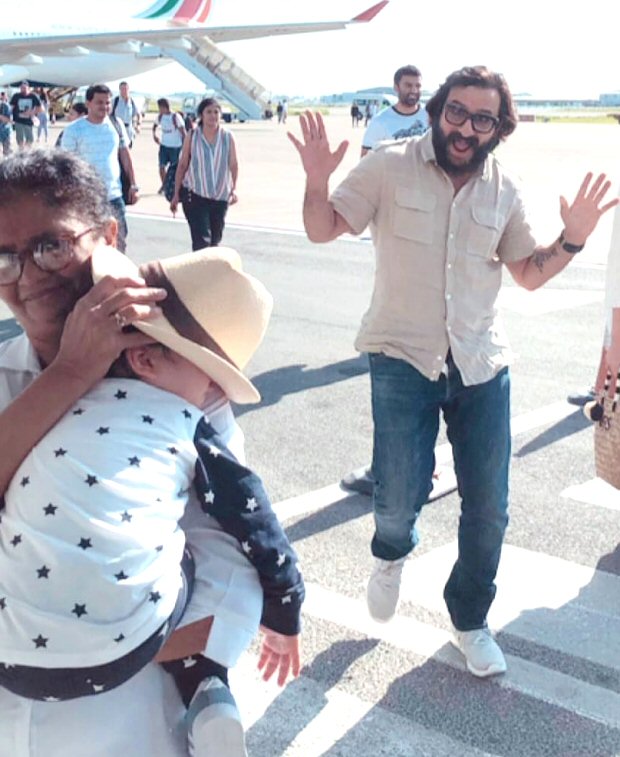 Kareena Kapoor Khan, Saif Ali Khan and Taimur Ali Khan make it a family affair while chilling in Maldives Kareena Kapoor Khan, Saif Ali Khan and Taimur Ali Khan make it a family affair while chilling in Maldives