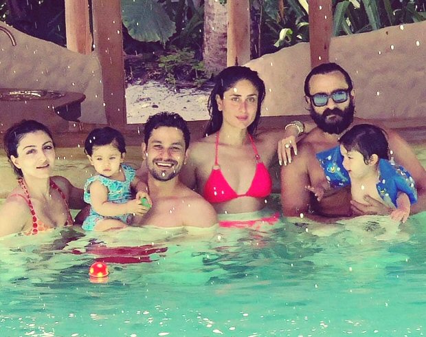 Kareena Kapoor Khan, Saif Ali Khan and Taimur Ali Khan make it a family affair while chilling in Maldives Kareena Kapoor Khan, Saif Ali Khan and Taimur Ali Khan make it a family affair while chilling in Maldives