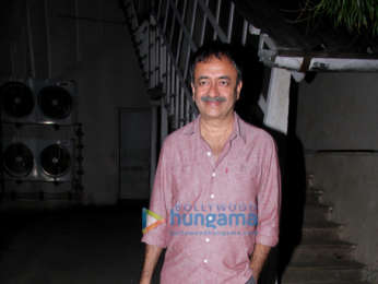 Kareena Kapoor Khan, Sunny Leone and Rajkumar Hirani snapped at Mehboob Studios
