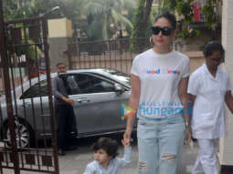 Kareena Kapoor Khan, Taimur Ali Khan and others snapped at Inaaya Naumi Khemu’s birthday party in Khar