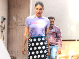 Kareena Kapoor Khan, Sunny Leone and Rajkumar Hirani snapped at Mehboob Studios