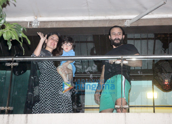 Kareena Kapoor Khan snapped greeting her fans on her birthday Kareena Kapoor Khan snapped greeting her fans on her birthday