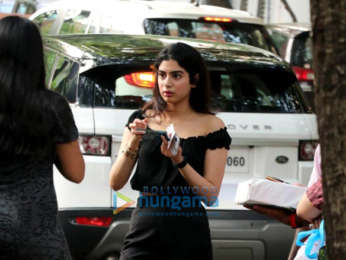 Khushi Kapoor and Hansika Motwani snapped in Juhu