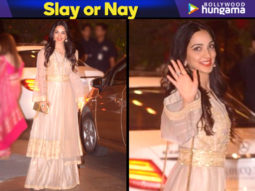 Slay or Nay: Kiara Advani in Manish Malhotra Couture for the Ambani Ganesh Chaturthi celebrations Slay or Nay: Kiara Advani in Manish Malhotra Couture for the Ambani Ganesh Chaturthi celebrations