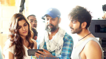 On The Sets Of The Movie Luka Chuppi