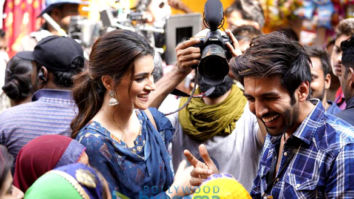 On The Sets Of The Movie Luka Chuppi