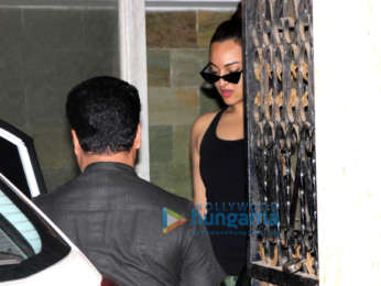 Malaika Arora and Sonakshi Sinha snapped after her gym session