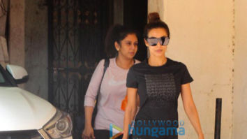 Malaika Arora and Sonakshi Sinha snapped after her gym session