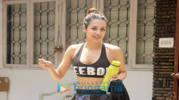 Malaika Arora snapped at the gym in Bandra