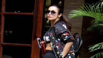 Malaika Arora snapped outside the gym