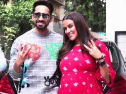 Neha Dhupia & Ayushmann Khurrana SPOTTED shooting for #NoFilterNeha Season 3
