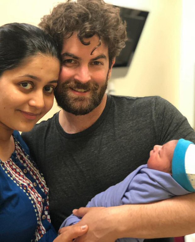 Neil Nitin Mukesh and Rukmini Sahay share the first glimpse of newborn Nurvi on Daughter's Day