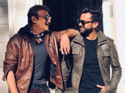 ON THE SETS: Ali Abbas Zafar shares a laugh with Jackie Shroff who will play Salman Khan’s father in Bharat