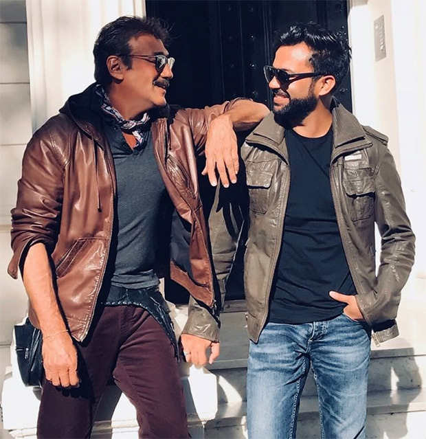 ON THE SETS: Ali Abbas Zafar shares a laugh with Jackie Shroff who will play Salman Khan's father in Bharat