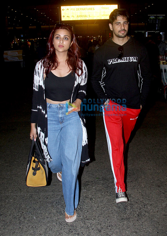 parineeti chopra sidharth malhotra and others snapped at the airport 1