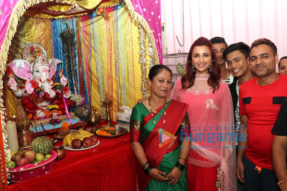 parineeti chopra snapped attending a ganesh puja at andheri 1