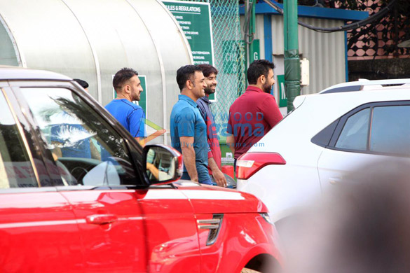 priyanka chopra nick jonas mahendra singh dhoni and others snapped at the football ground in bandra 2