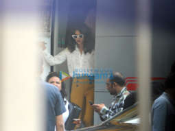 Priyanka Chopra snapped in Andheri on location of a shoot