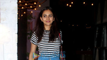 Rakul Preet Singh snapped at a cafe In Juhu