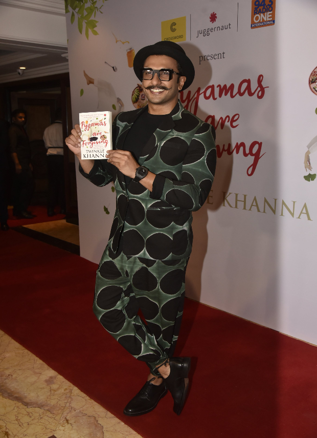 Ranveer Singh at Twinkle Khanna's book launch event