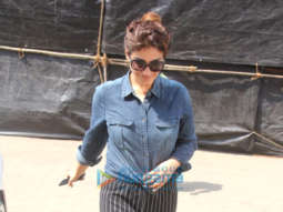 Raveena Tandon spotted at Mehboob Studio