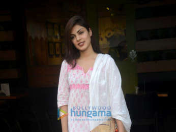 Rhea Chakraborty snapped in Bandra
