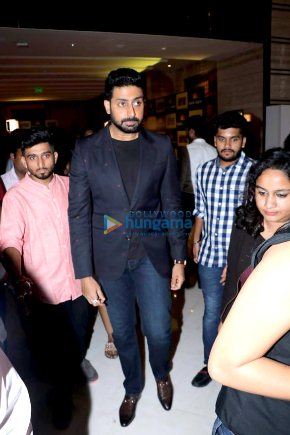 rohit shetty and abhishek bachchan snapped at jagran cinema summit at taj santacruz 1