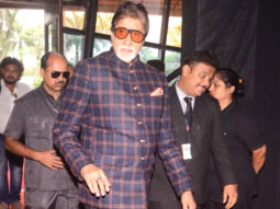 SPOTTED: Amitabh Bachchan arrives at the trailer launch of Thugs Of Hindostan