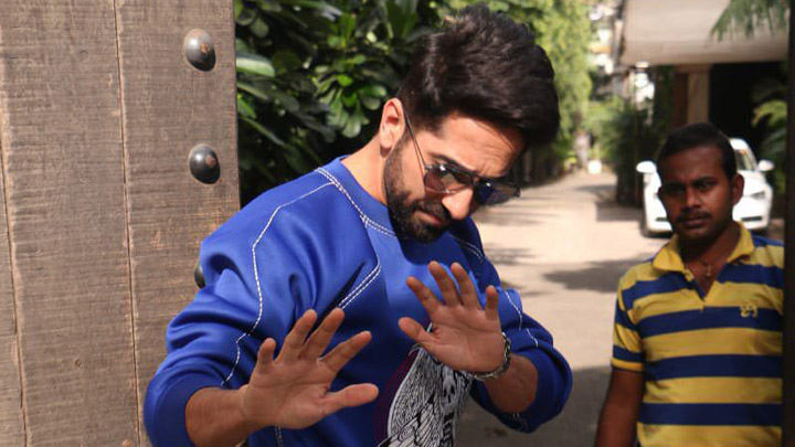SPOTTED: Ayushmann Khurrana at B.R Chopra’s house in Juhu