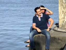 SPOTTED: Emraan Hashmi and his new leading lady Shreya Dhanwanthary shoot for Cheat India in Mumbai