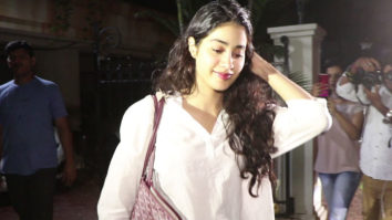 SPOTTED: Janhvi Kapoor at Arjun Kapoor’s house