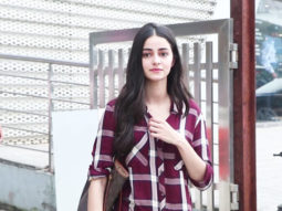 SPOTTED:Cutie Ananya Pandey at Dance Class Andheri