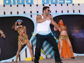 Salman Khan snapped at the launch of Bigg Boss 12 in Goa