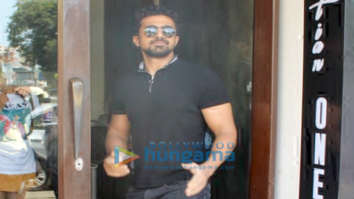 Saqib Saleem snapped in Bandra