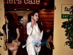 Sara Ali Khan snapped at Farmers’ Cafe