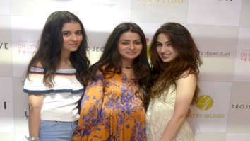 Sara Ali Khan snapped with Tanya Ghavri at Dhoom Dham Weddings, Delhi