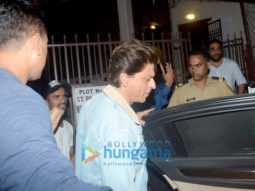 Shah Rukh Khan spotted at a dubbing studio in Bandra